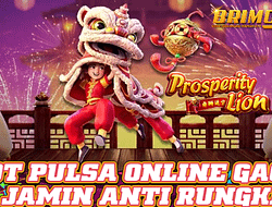 Situs BRIMO4D Slot Pulsa Online Gacor Bermain Prosperity Lion
