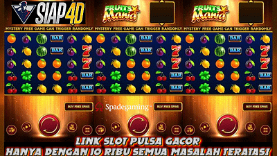 Link Gacor Deposit Pulsa Main Slot Game Fruits Mania Auto Maxwin Semua Masalah Teratasi
